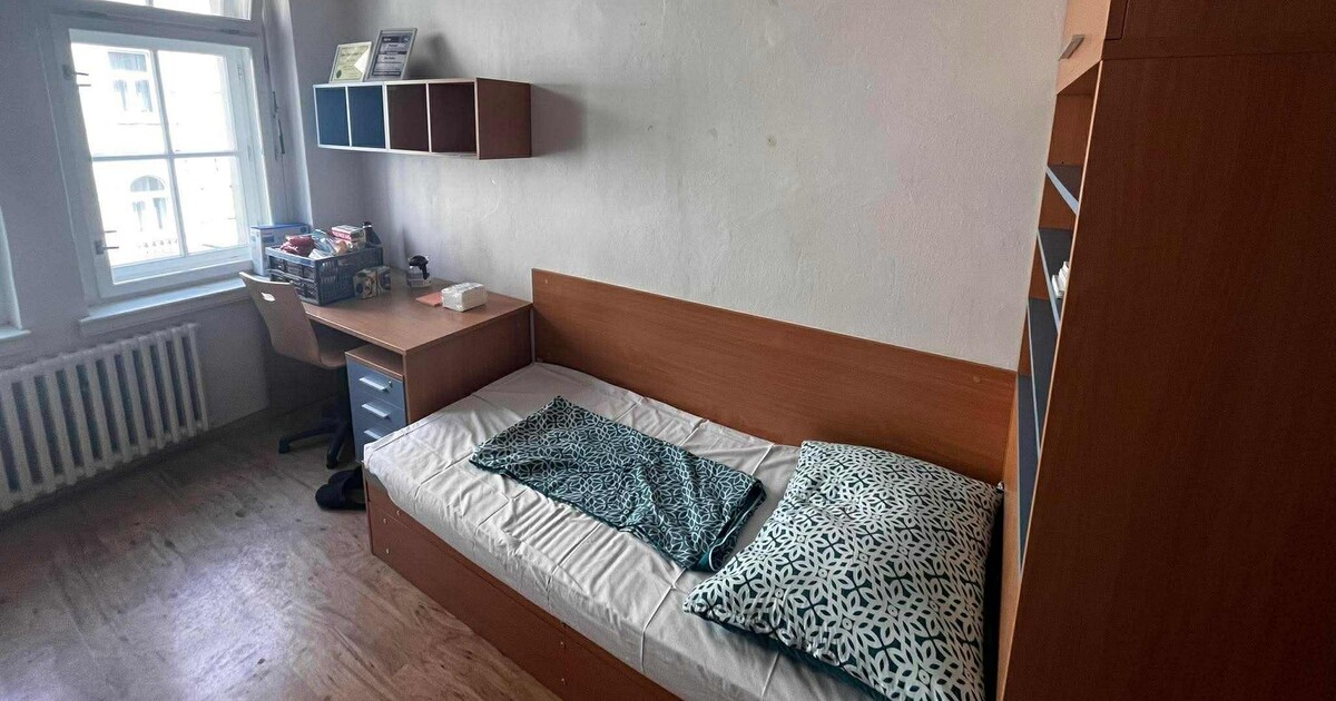 Plíseň na stěnách i nefunkční topení. Takhle vypadají studentské koleje v roce 2025