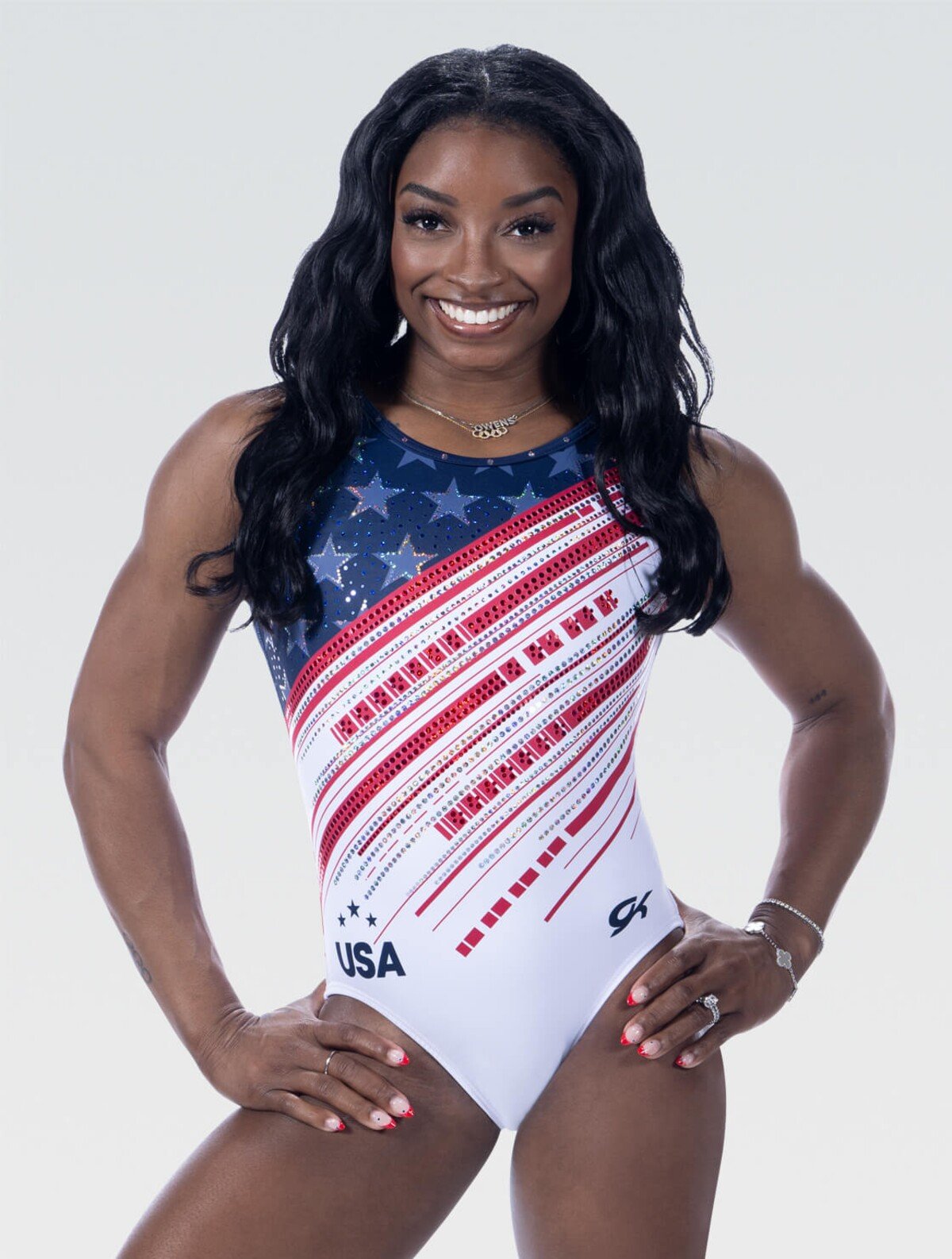 gk elite olympiáda dres gymnastika gymnastky usa swarovski