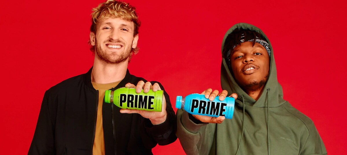 Logan Paul a KSI propagují Prime Hydration.