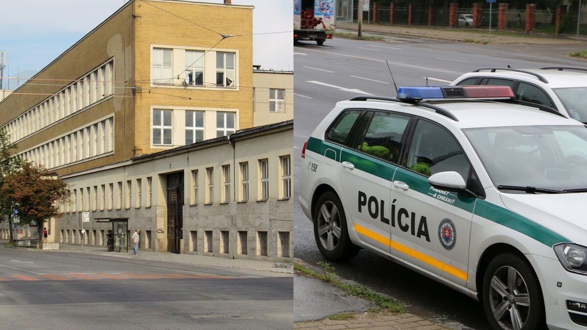 polícia, pošta, košice