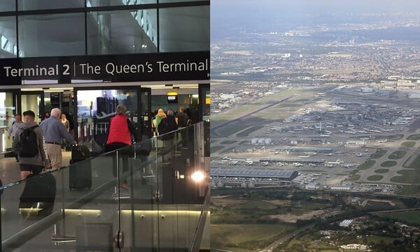 Ktoré z londýnskych letísk je na obrázku? Ako pomôcka slúži fotka terminálu 2.