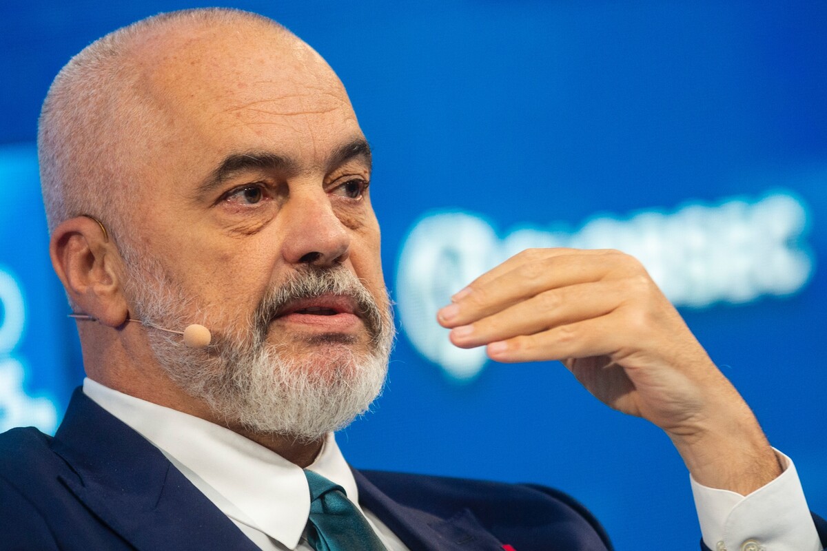 Predseda vlády Albánskej republiky Edi Rama.