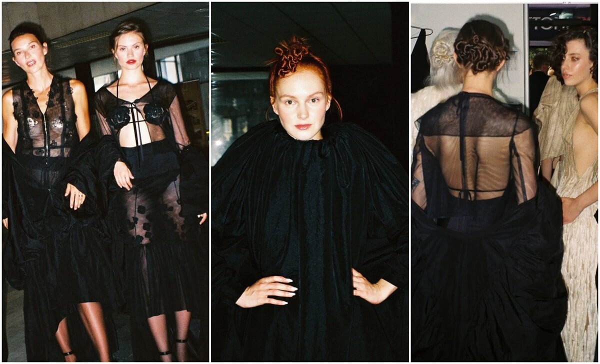 Kolekce, kterou Zuzana představila na MBPFW fw 24 a také v Karlových Varech v rámci Mattoni Young Fashion Stars Fashion Show.