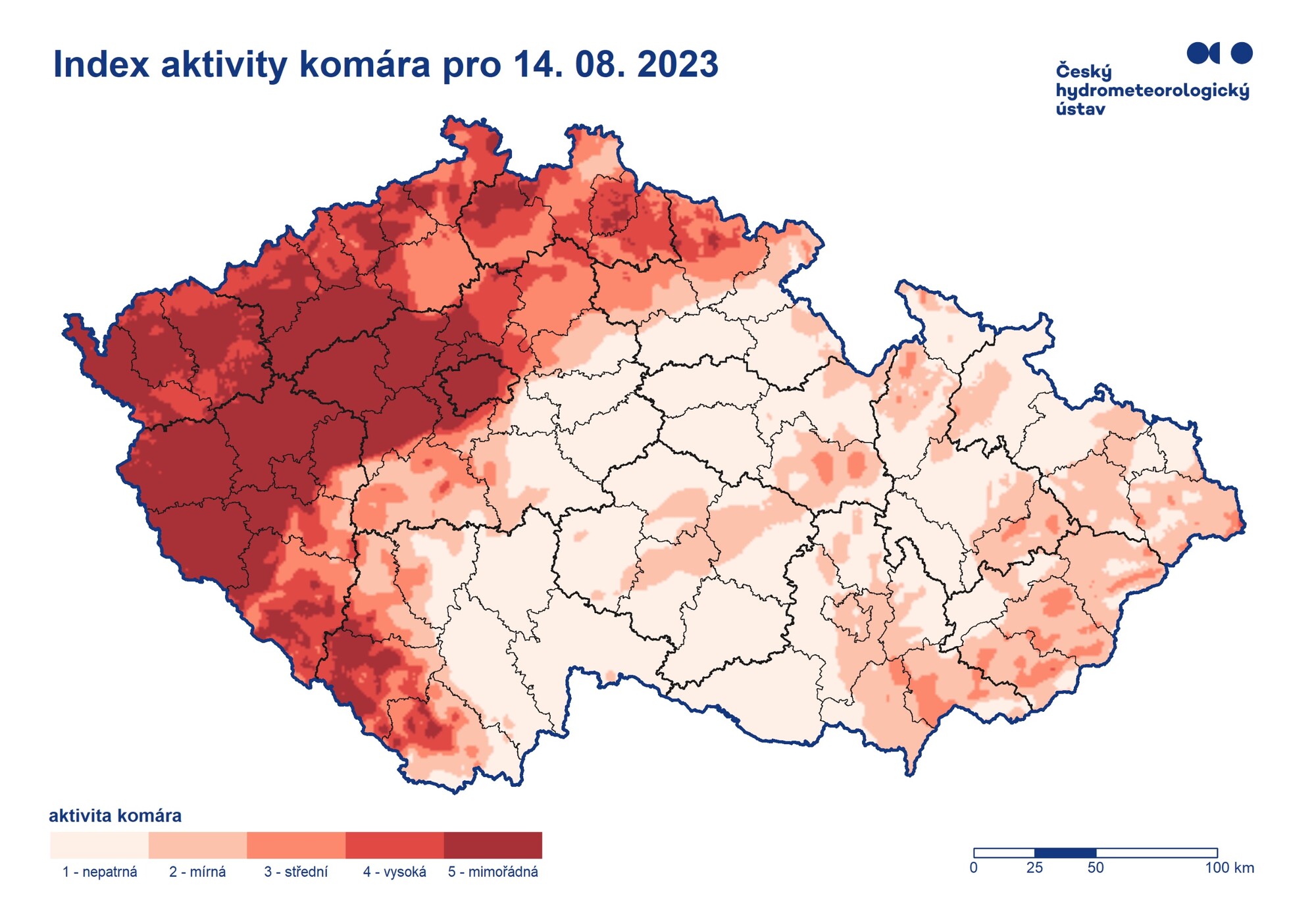 Aktivita komárů