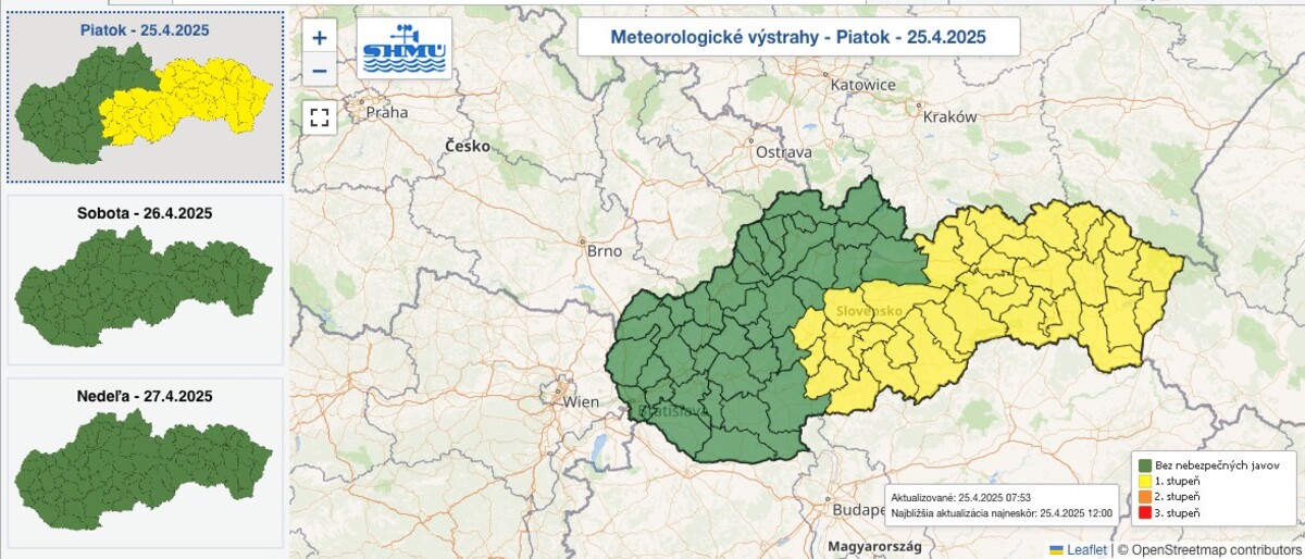 počasie