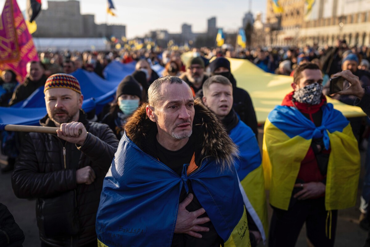 Ukrajinaobyvateliapochod za jednotu