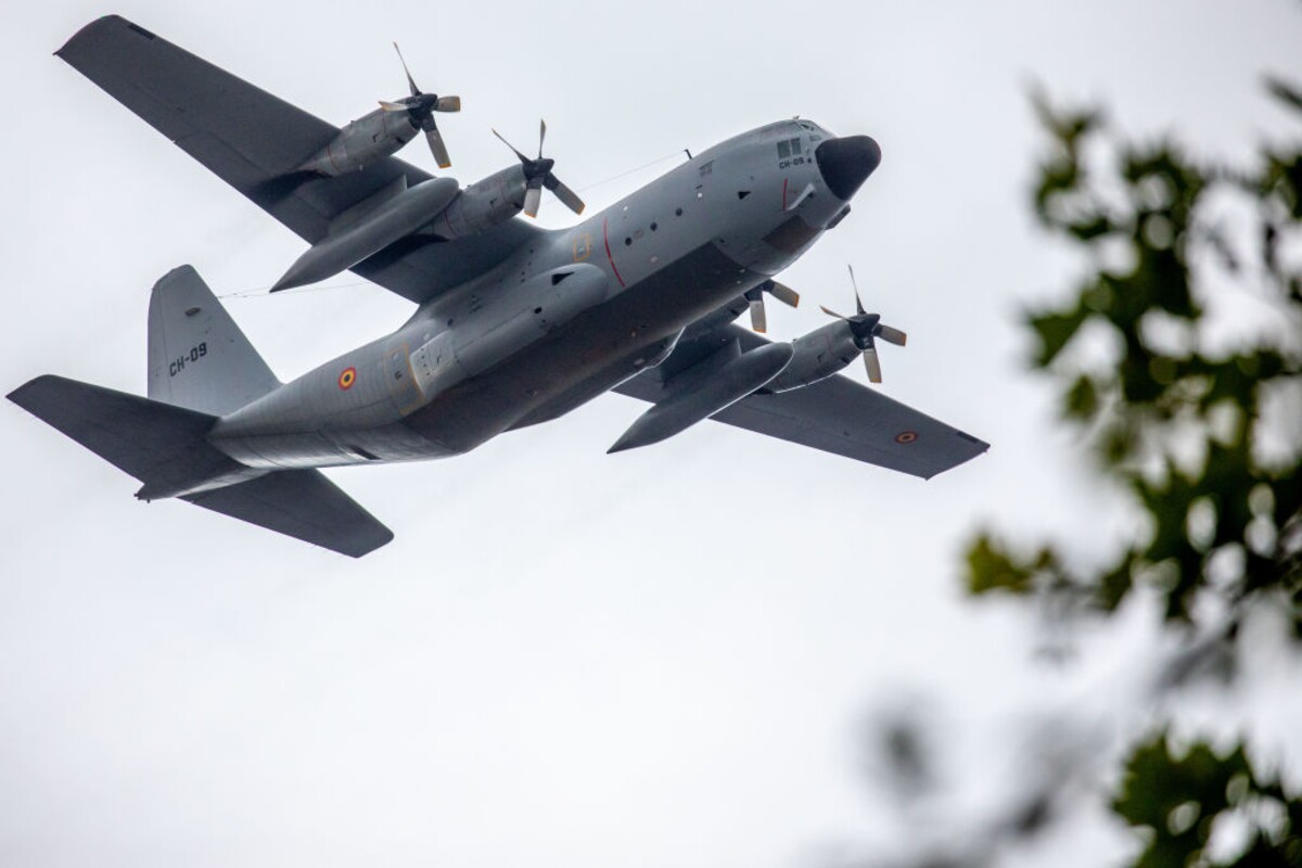 Ilustračná fotografia lietadla Hercules C-130.