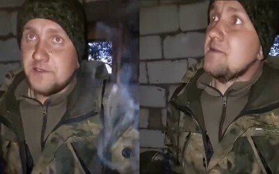 VIDEO: Vysmiaty ruský vojak nevedel, že fajčí s Ukrajincami a padol do zajatia. My sme banderovci, oznámili mu z ničoho nič.