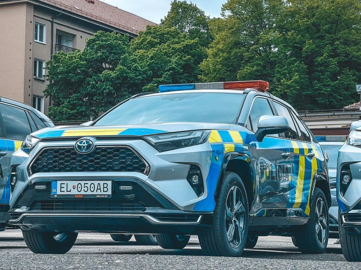 policie sr, nové policajné autá
