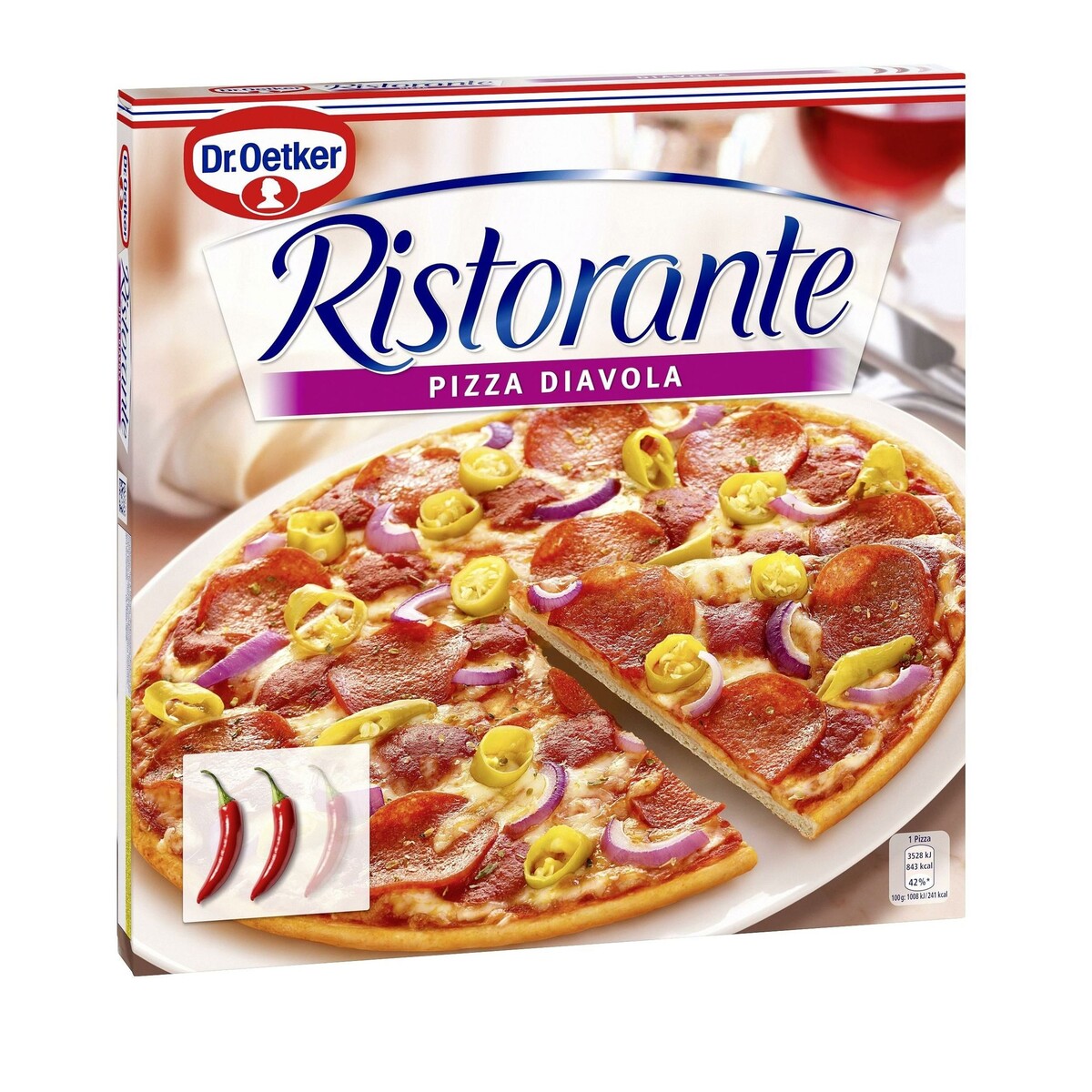 Dr. Oetker, mrazená pizza, pizza 