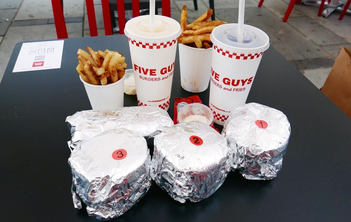 Five Guys Viedeňhamburger