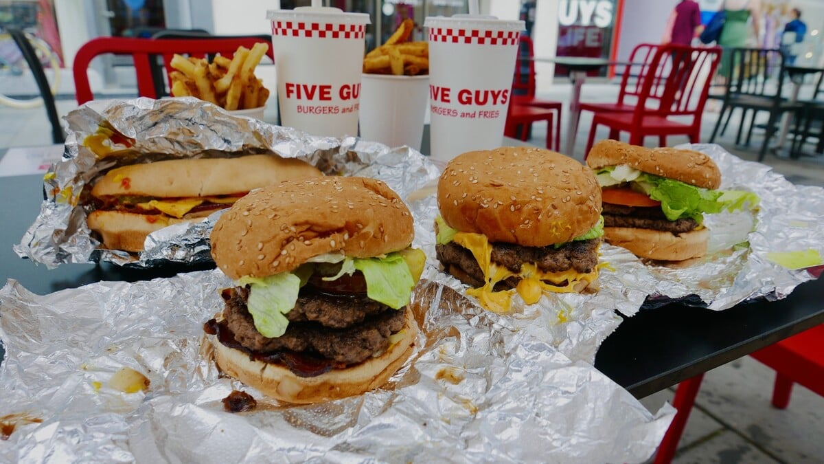 Five Guys Viedeňhamburger