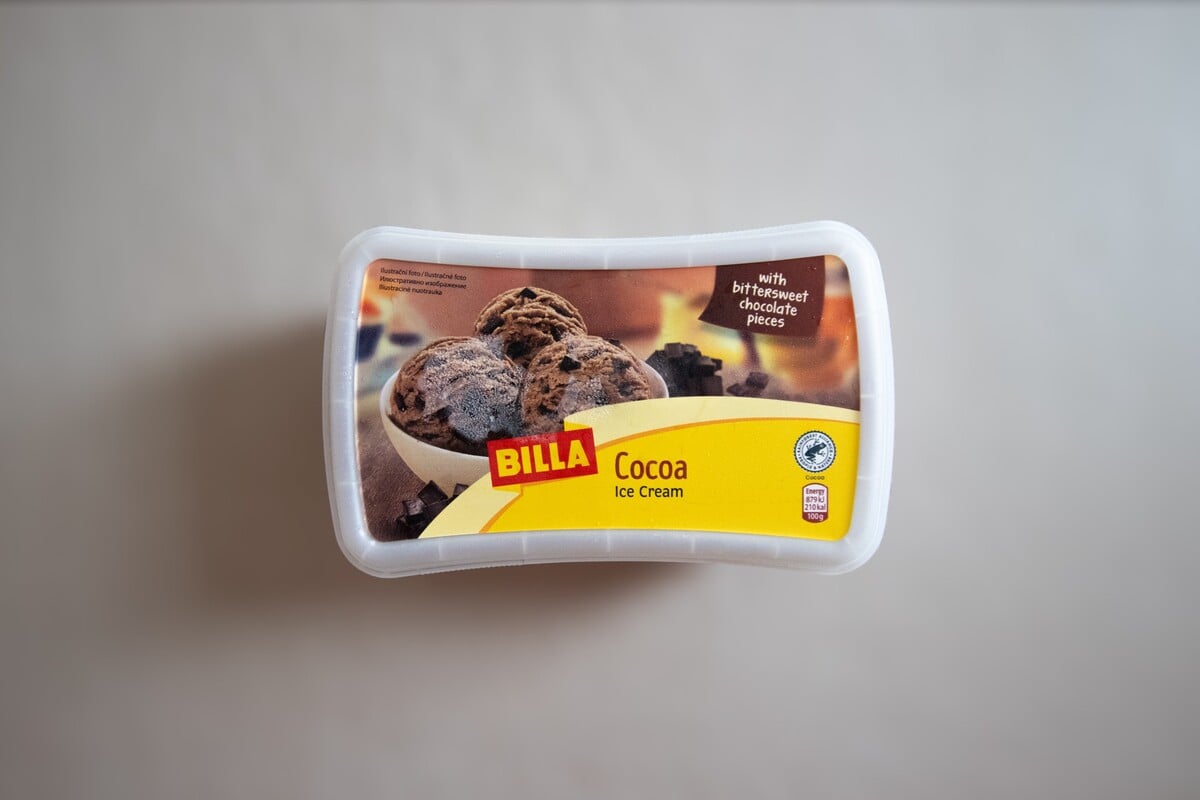 zmrzliny test potravin gastro