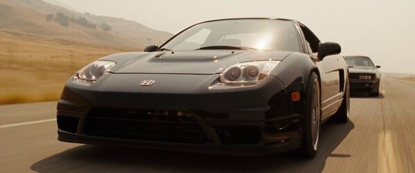 V ktorom filme sa prvýkrát objavila 2003 Honda (Acura) NSX?