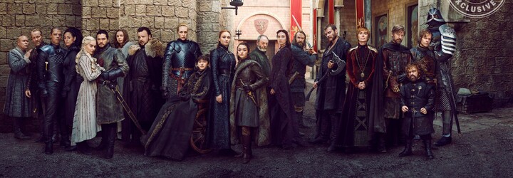 19 nových záberov z Game of Thrones zobrazuje Horu s Houndom, Night Kinga či rody Stark a Targaryen