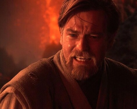 „Bol si to ty, kto mal priniesť Sile rovnováhu, nie uvrhnúť ju do temnoty!“ V ktorom filme toto vytkne Obi Wan Anakinovi?