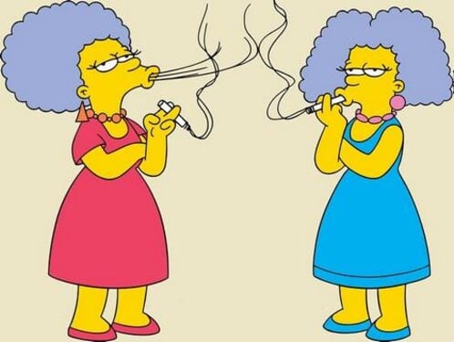 Jak se jmenují sestry Marge Simpson?