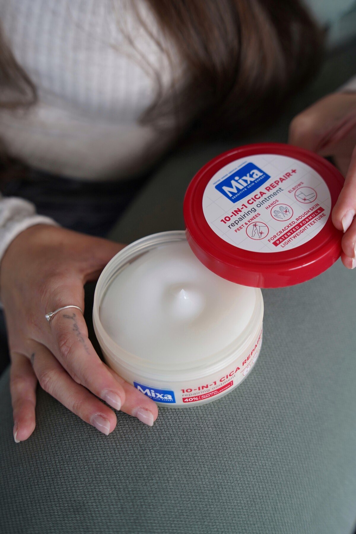 Mixa, Urea, suchá pokožka, mast