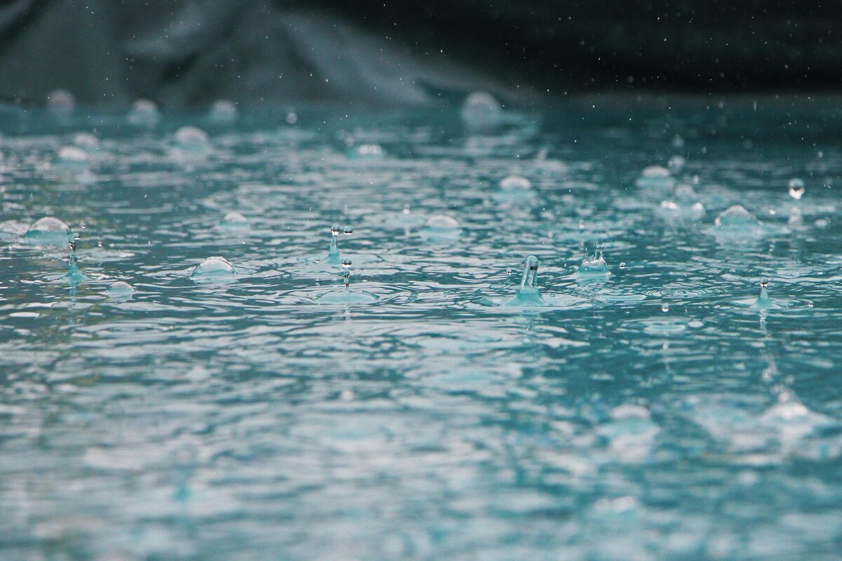 déšť voda