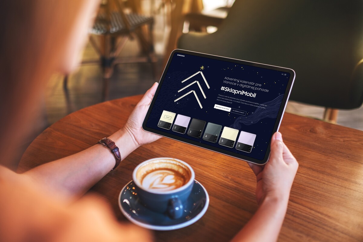 Samsung, Sklapni mobil, adventný kalendár