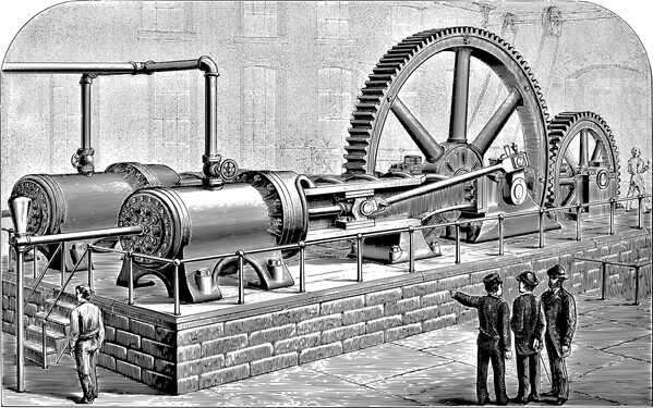 Ve kterém roce byl vymyšlen parní stroj? Stojí za ním skotský vynálezce James Watt.