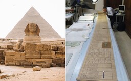 Egypťané zveřejnili první fotografie historicky nejdelší Knihy mrtvých. Vzácný papyrus objevili teprve loni