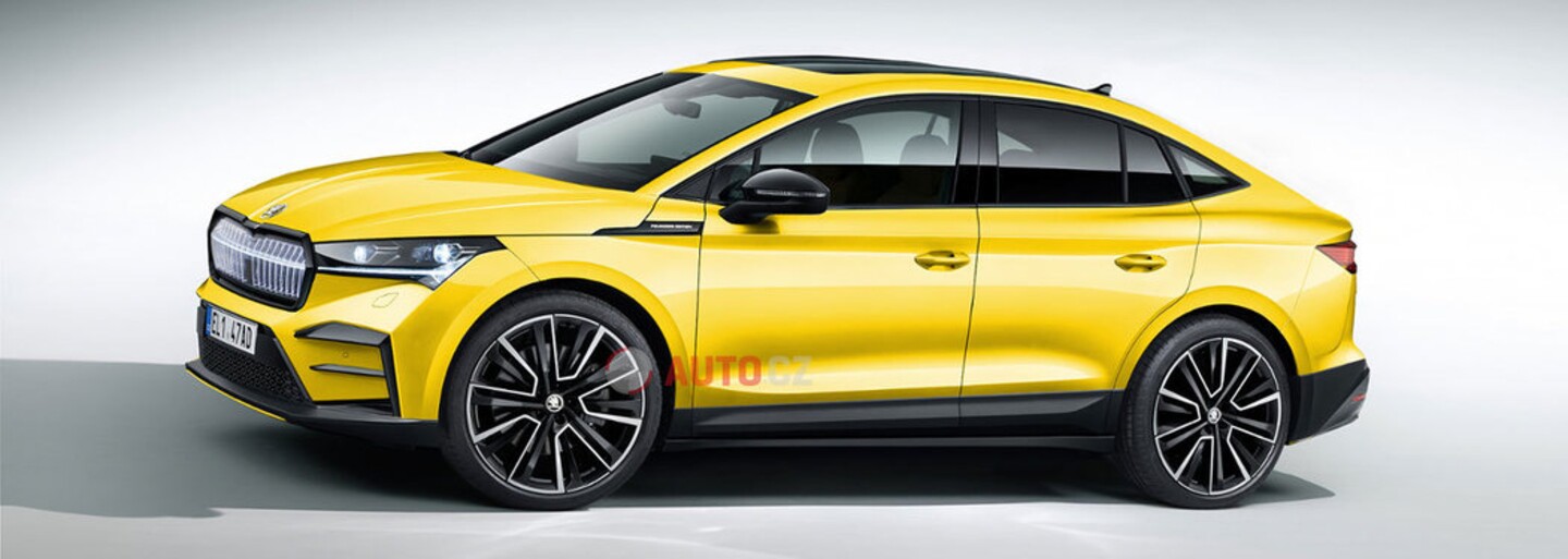 Elektrická Škoda Enyaq príde aj ako štýlové SUV-kupé. Takto dobre môže vyzerať!
