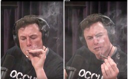 Elon Musk v nejnovějším rozhovoru kouří trávu a popíjí whisky
