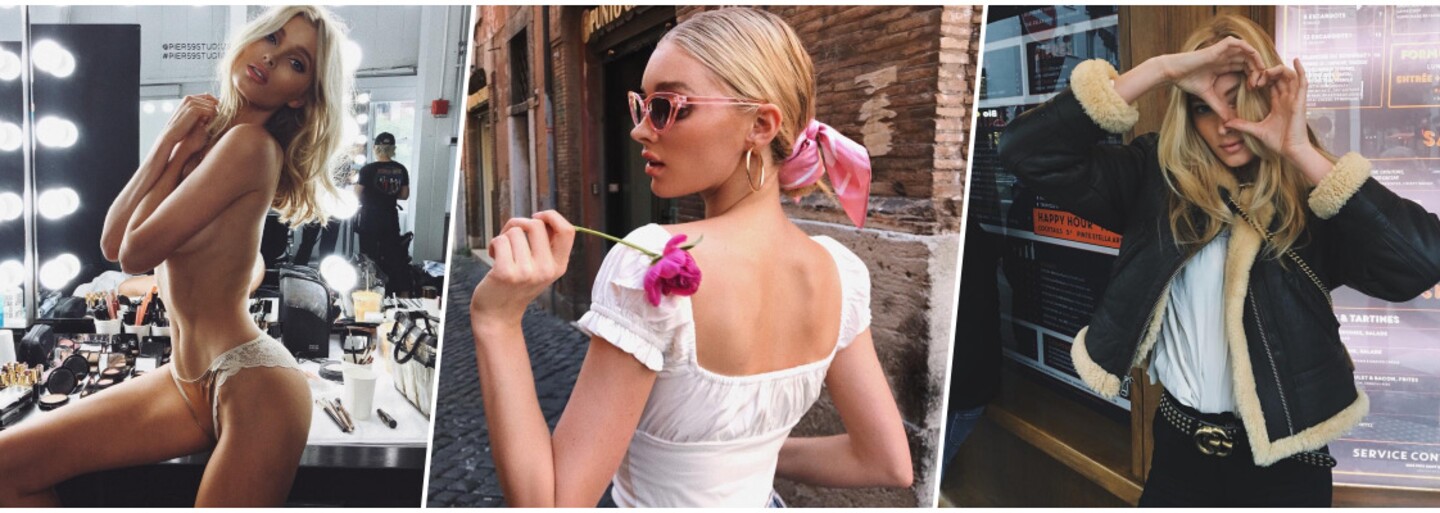 Elsa Hosk je nejstylovější andílek Victoria's Secret. Švédská kráska tě okouzlí vytříbeným vkusem
