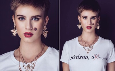 Emma Čaputová oslavuje ženskú krásu v novej kampani známej slovenskej šperkárky. Hviezdi v tričku s veľavravným odkazom