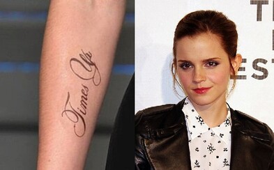 Emma Watson si nechala udělat tetování s gramatickou chybou. Před internetovými vtipy si však zachovala chladnou hlavu Emma Watson si nechala udělat tetování s gramatickou chybou. Před internetovými vtipy si však zachovala chladnou hlavu