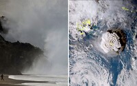 Erupce sopky Tonga byla mnohonásobně silnější než atomová bomba shozená na Hirošimu, tvrdí vědci z NASA