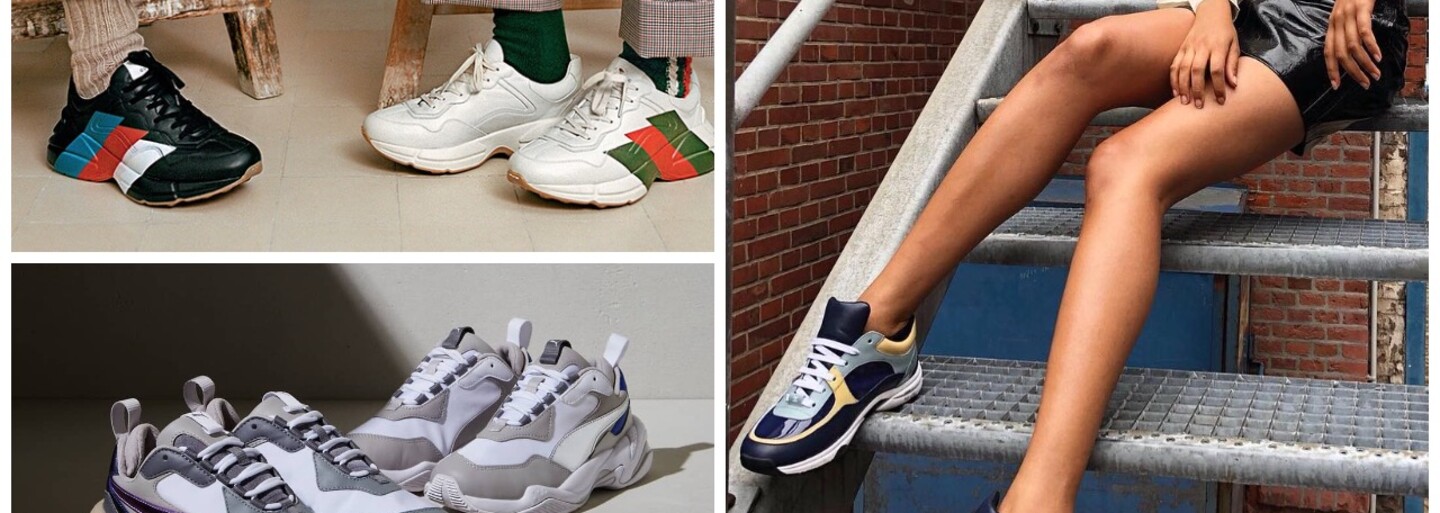 Ešte stále nemáte svoj pár chunky sneakers? Vybrali sme ďalšie páry, ktoré sa oplatí vlastniť