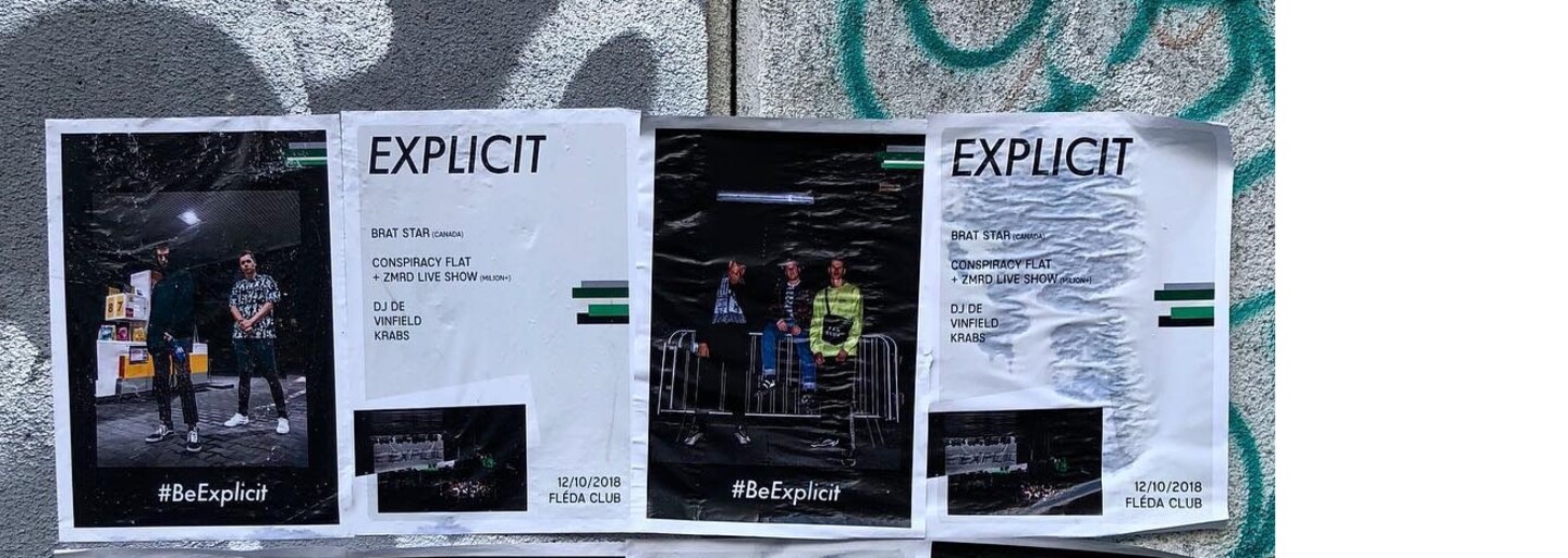 Explicit v Brně představí berlínsku DJku Brat Star, producentské duo Conspiracy Flat nebo Zmrda