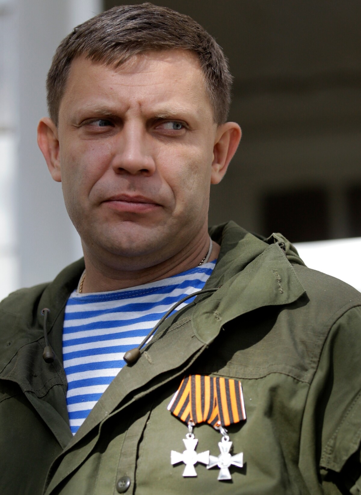 Na archívnej snímke z 1. októbra 2014 najvyšší predstaviteľ Doneckej ľudovej republiky (DĽR) Alexandr Zacharčenko. 