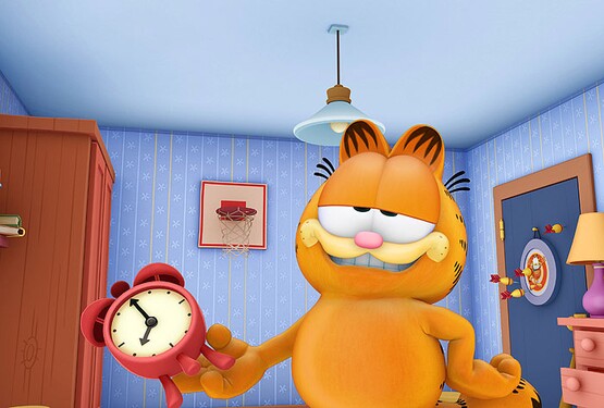 Oblíbený kocour Garfield miluje v animovaném seriálu i hraných filmech italské těstoviny. Pamatuješ si, po jakém jídle se může utlouct?