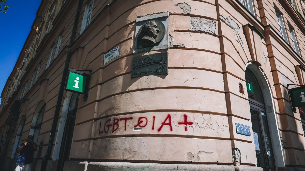 posprejované budovy a kostoly
LGBTI
vandali
Bratislava