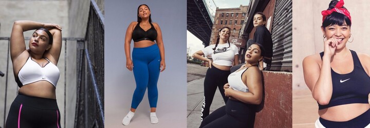 I kypřejší ženské tvary jsou krásné. Značka Nike představila novou plus-size kolekci, ze které si vybere opravdu každá