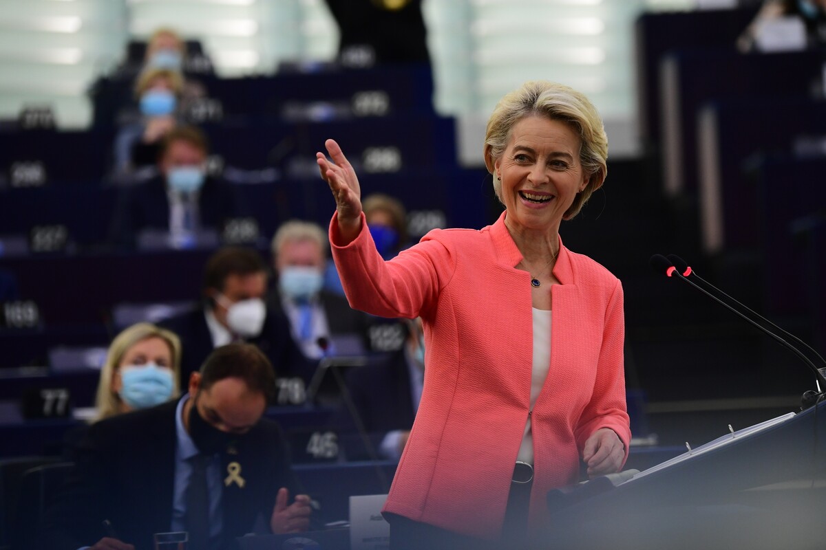 Elena von der Leyen, správa o stave európy 