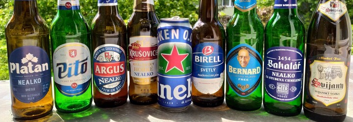 Je lepší „nejlepší české nealko pivo“ nebo pivo privátní značky z řetězce? Vyzkoušeli jsme všechna nealko piva v obchodech