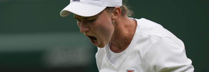 Krejčíková se Siniakovou postupují do čtvrtfinále Wimbledonu, vůbec poprvé se do něj dostala i Bouzková