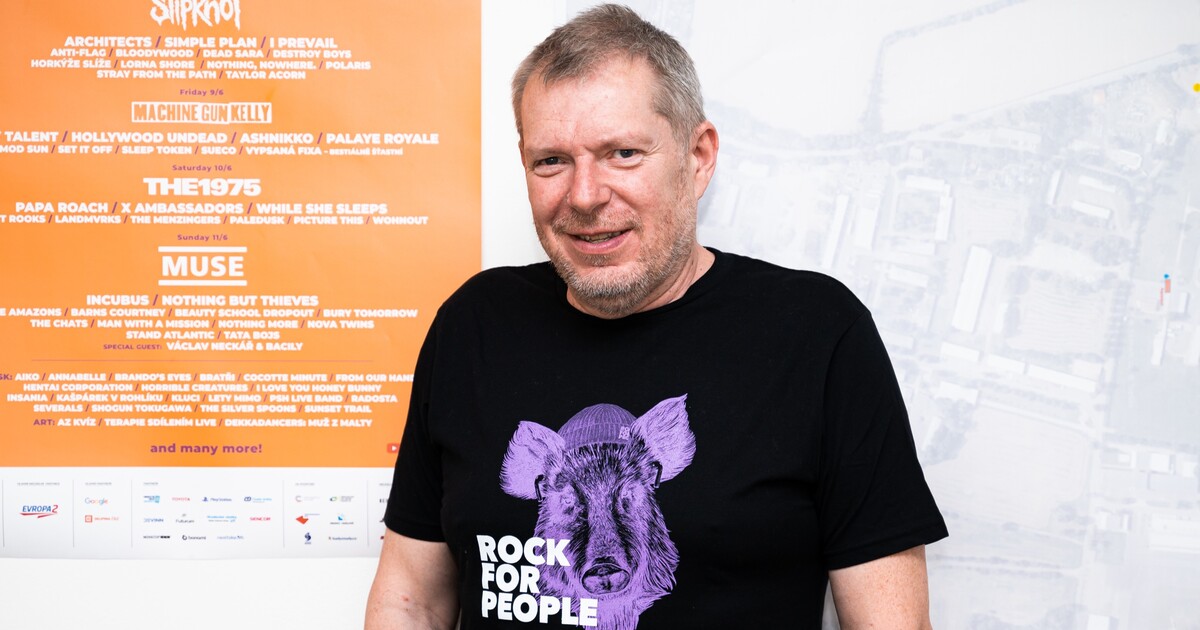 Muse a Slipknot stojí víc než celý loňský lineup, říká ředitel festivalu Rock for People Michal Thomes