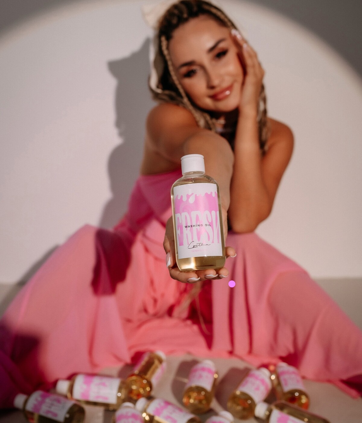 Cynthia Tóthová, olej do prania, influencer