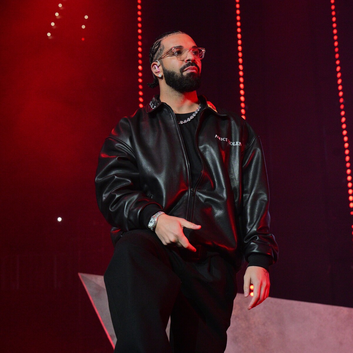 Drake počas koncertu v Atlante v decembri 2022.