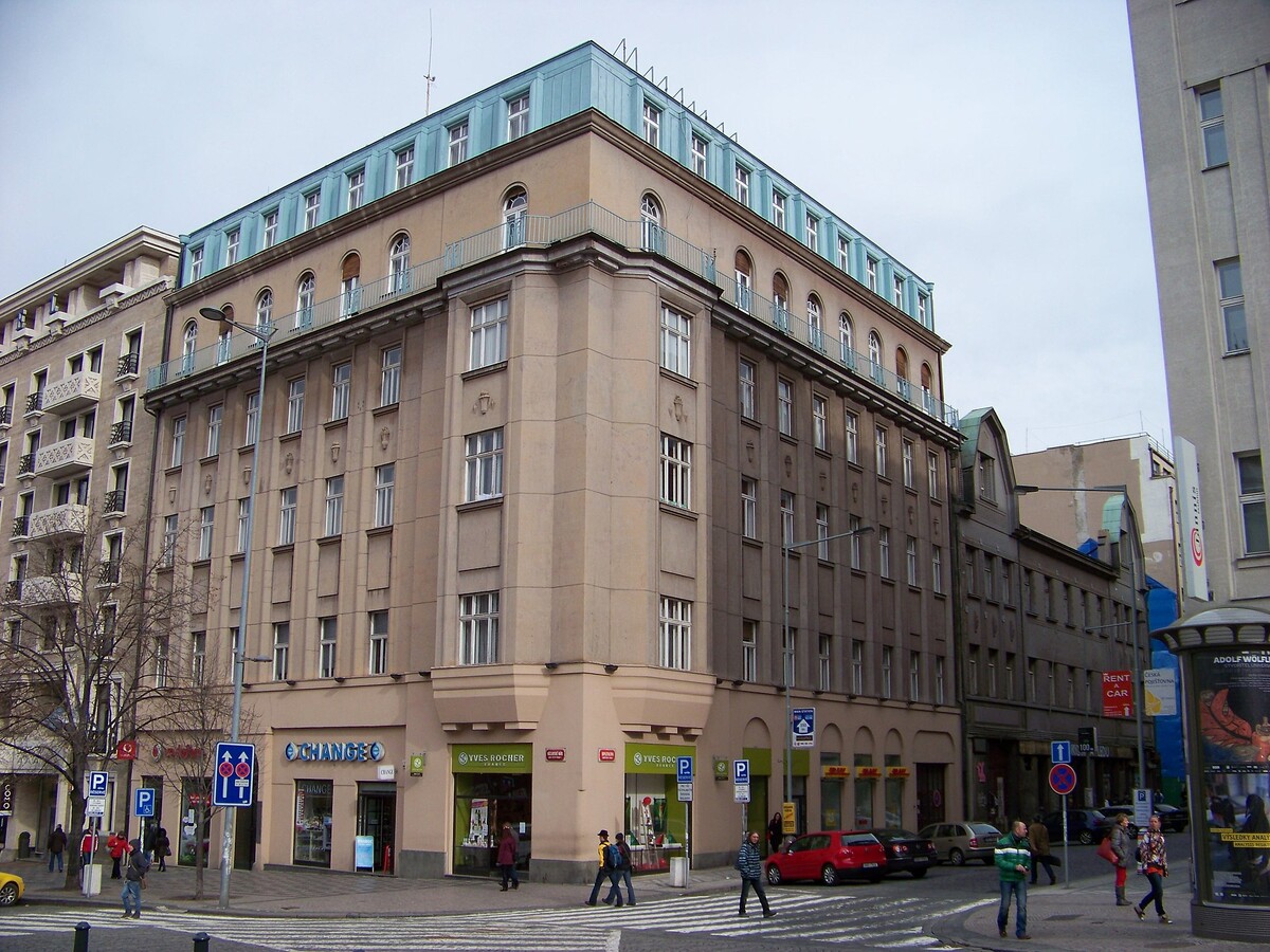 Dům U Turků, na jehož místě dnes stojí The Flow Building s prodejnou Primark. 