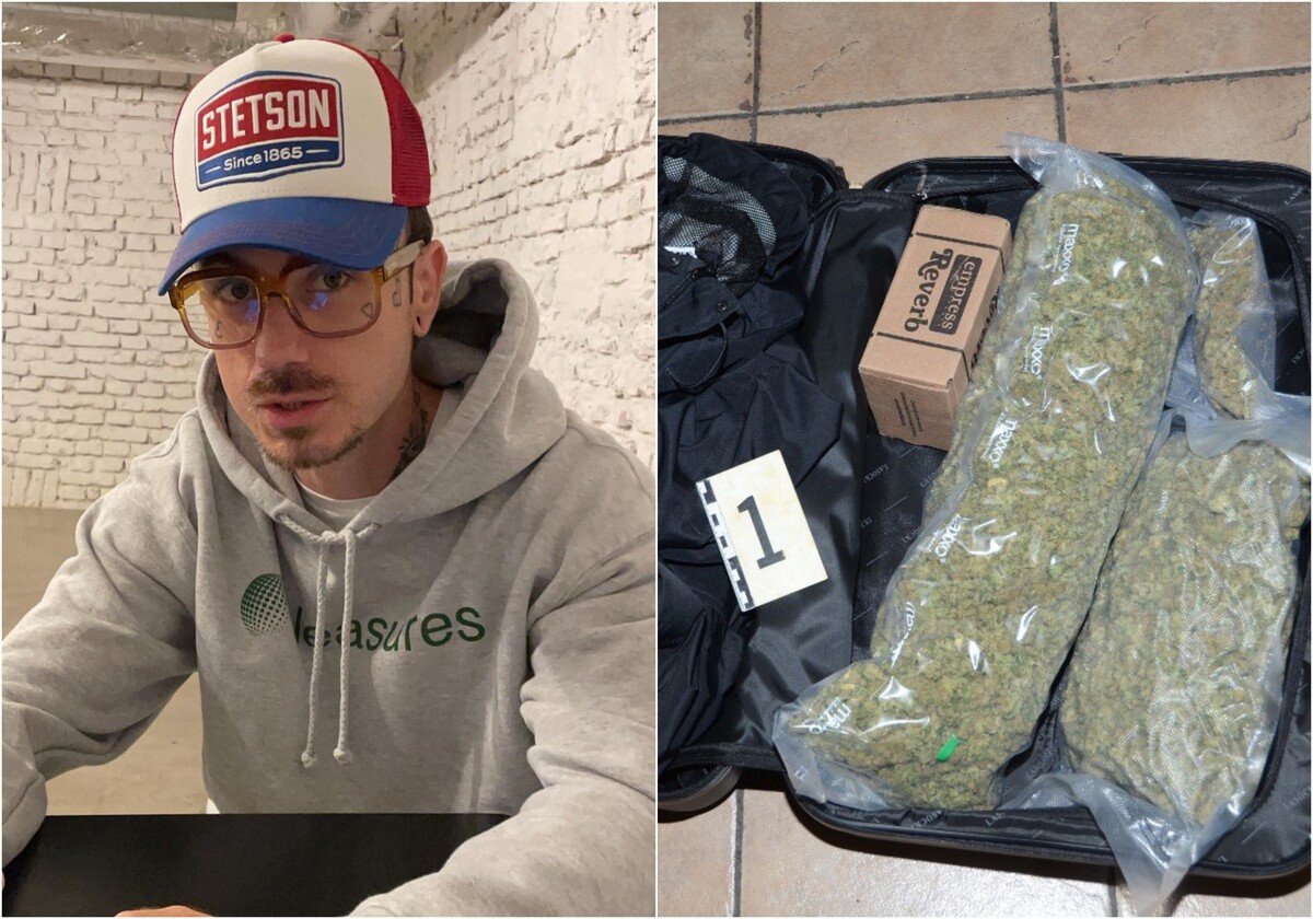 Slovenského rapera Karla zadržala polícia, vlakom prevážal 1,5 kilogramu marihuany a 150 gramov kokaínu. Fotografiu drog zverejnila na Facebooku slovenská polícia. 