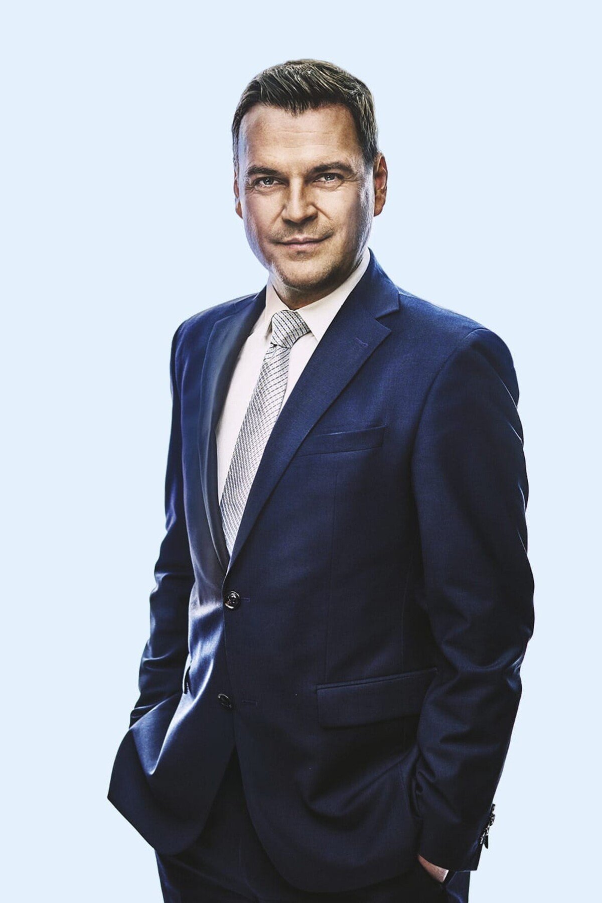 Petr Macinka v předvolební kampani.