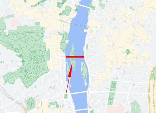 Který z významných mostů pražských jsme vyznačili na obrázku?