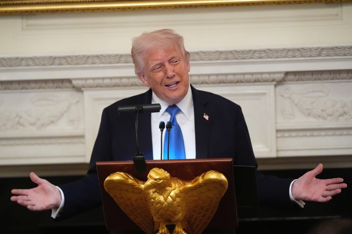 Donald Trump má novou hračku