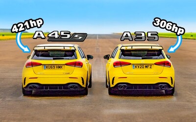 Na pohľad rovnaké, meranie síl však ukázalo evidentný rozdiel medzi A-čkovými AMG-čkami